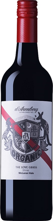 D Arenberg The Love Grass Shiraz Organic 2020 75cl - Just Wines UK