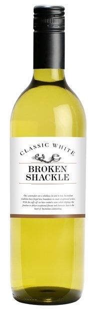 Broken Shackle Classic White, South Eastern Australia 2024 75cl