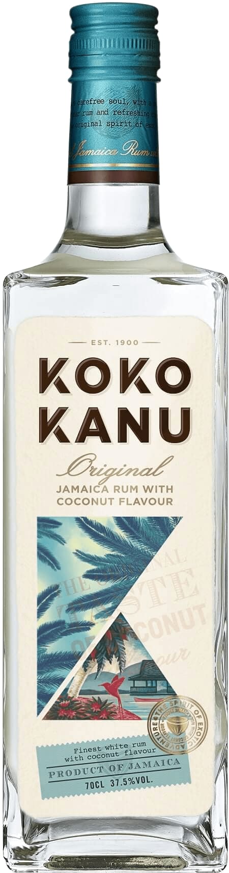 Koko Kanu Jamaican Coconut Rum 70cl NV - Just Wines UK