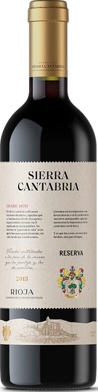 Sierra Cantabria Rioja Reserva 2017 75cl - Just Wines UK
