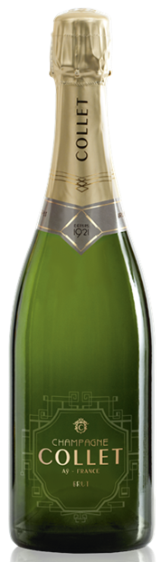 Champagne Collet Brut 1er Cru, 'Art Deco' NV 75cl