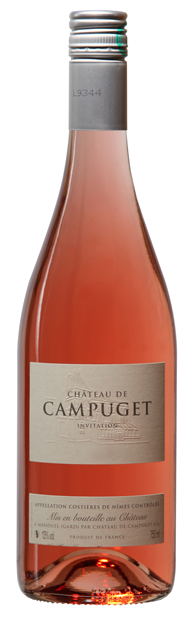 Chateau de Campuget Invitation' Rose', Costieres de Nimes 2023 75cl