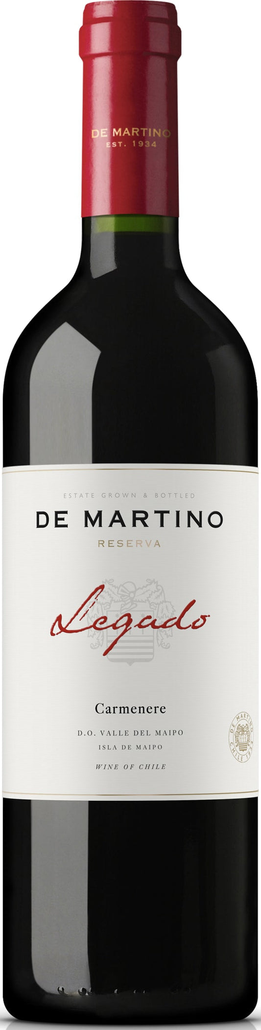 De Martino Legado Carmenere 2022 75cl - Just Wines UK