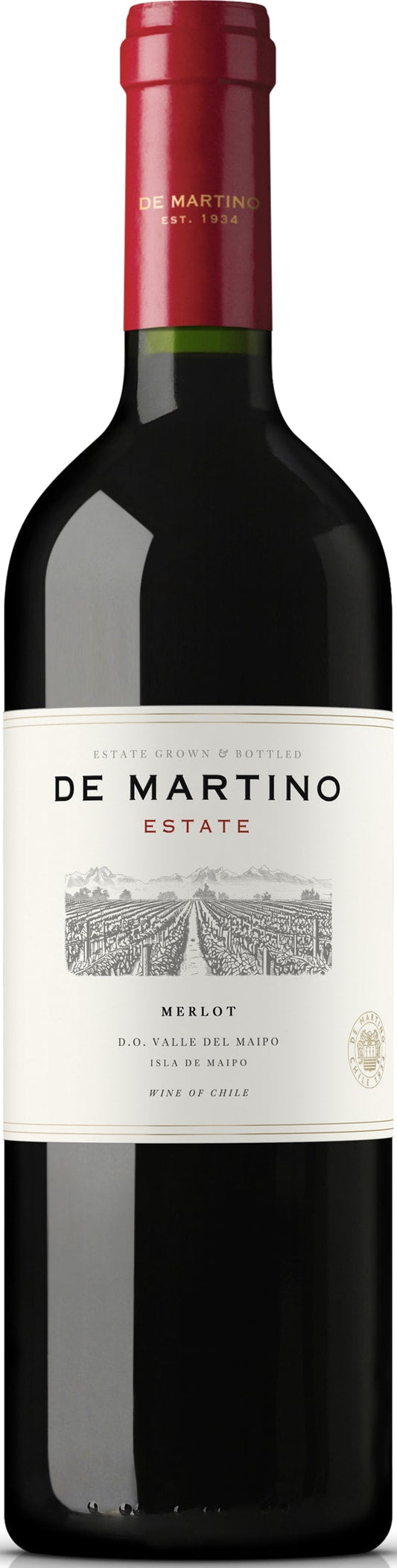 De Martino Estate Merlot 2023 75cl - Just Wines UK