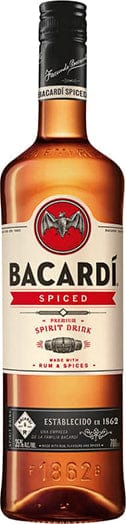 Bacardi Spiced Rum Spirit 70cl NV - Just Wines UK