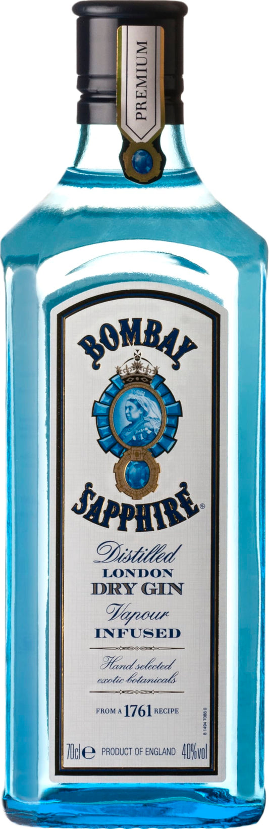 Bombay Sapphire Gin Bombay Sapphire Gin 70cl NV - Just Wines UK