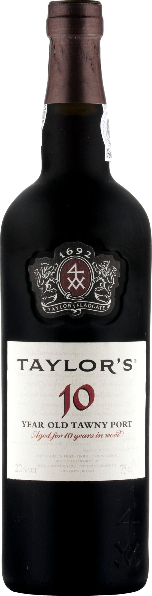 Taylor's 10yo Tawny Port 75cl NV - Just Wines UK