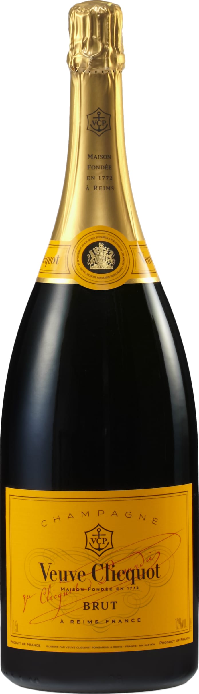 Yellow Label Brut NV Veuve Clicquot 150cl NV - Just Wines UK