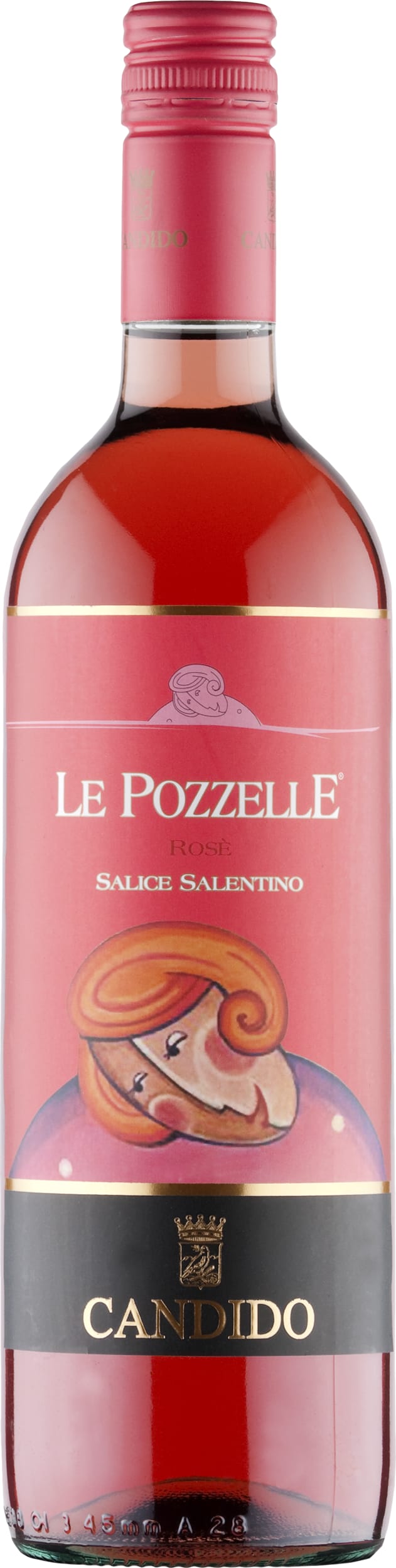 Francesco Candido Salice Salentino Rosato Le Pozzelle 2023 75cl - Just Wines UK