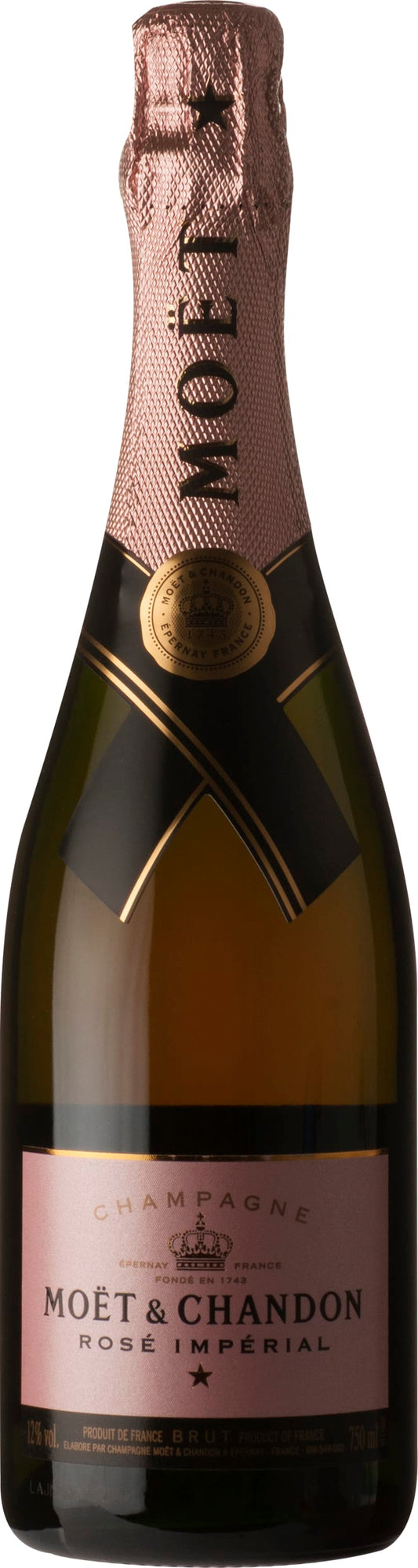 Moet and Chandon Champagne Rose Imperial 75cl NV - Just Wines UK