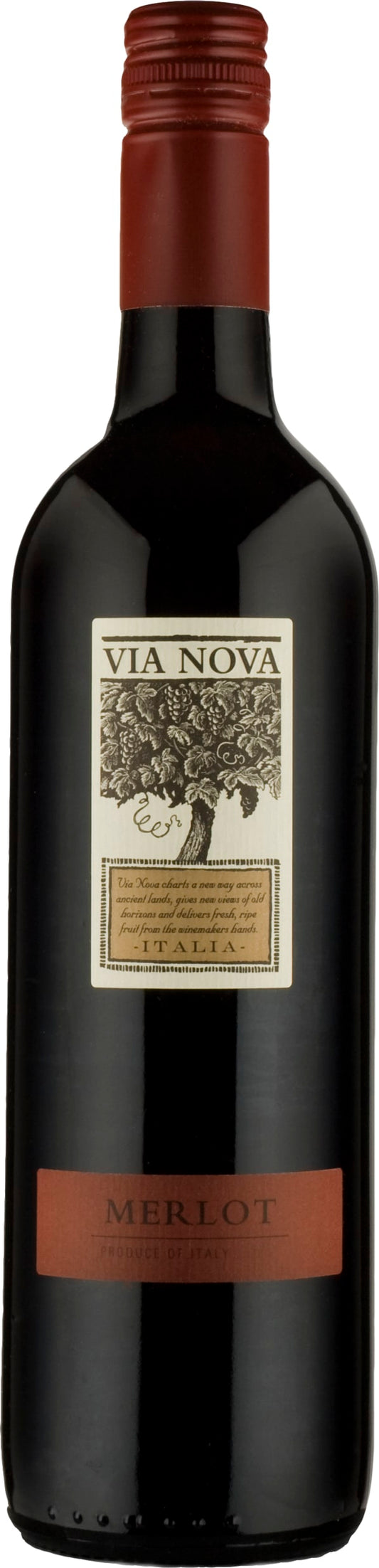 Via Nova Merlot del Veneto 75cl NV - Just Wines UK
