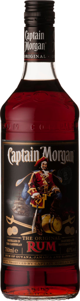 Captain Morgan Dark Rum 70cl NV - Just Wines UK