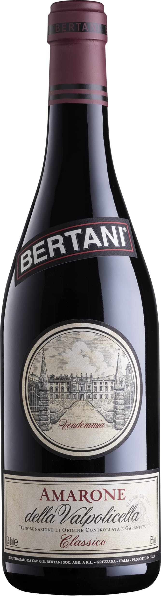 Bertani Amarone Classico DOCG 2015 75cl - Just Wines UK