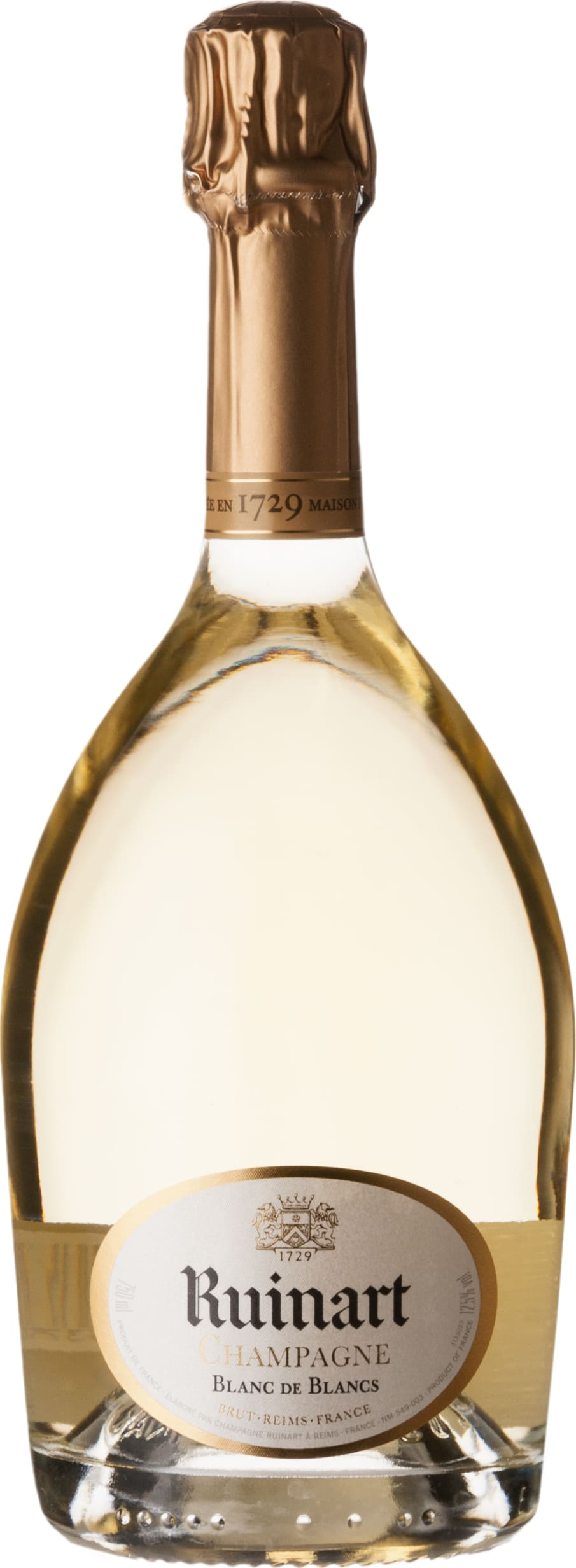 Ruinart Champagne Blanc de Blancs 75cl NV - Just Wines UK