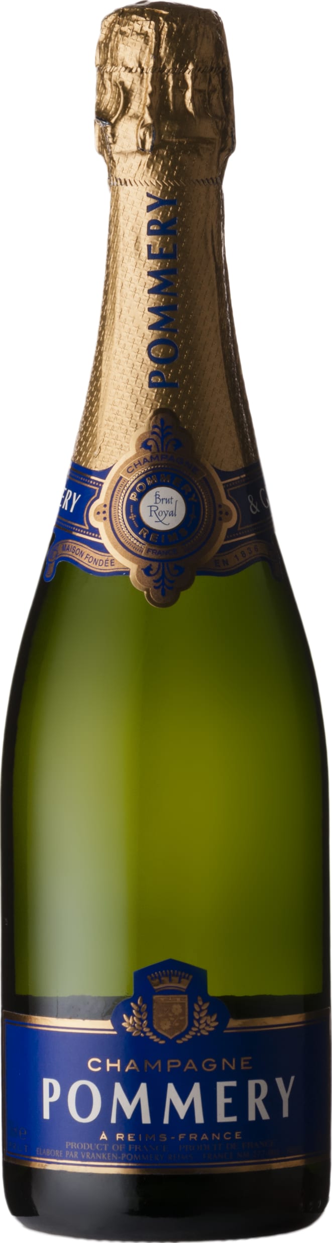 Champagne Pommery Brut Royal 75cl NV - Just Wines UK