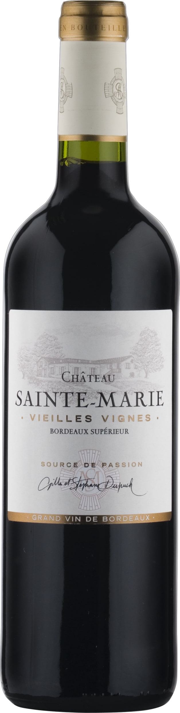 Chateau Sainte Marie Bordeaux Superieur 'Vieilles Vignes' 2022 75cl - Just Wines UK