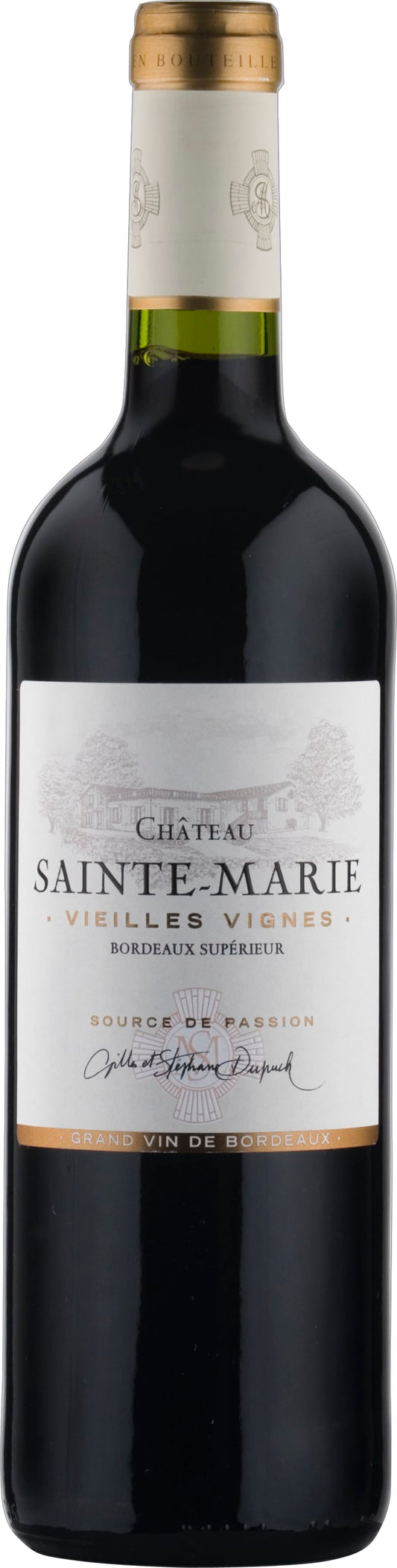 Chateau Sainte Marie Bordeaux Superieur 'Vieilles Vignes' 2022 75cl - Just Wines UK