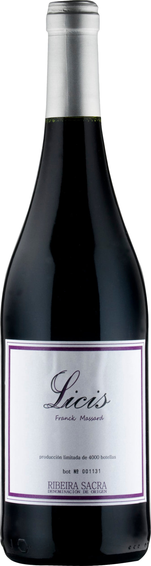 Franck Massard Licis Mencia 2015 75cl - Just Wines UK