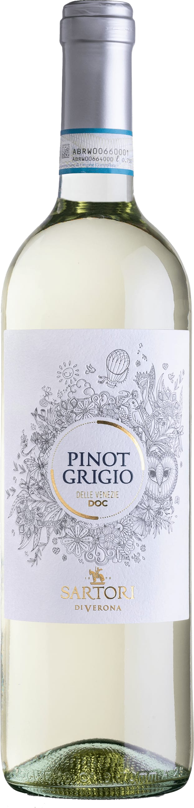 Sartori Pinot Grigio Venezie Vigna Mescita 2023 75cl - Just Wines UK