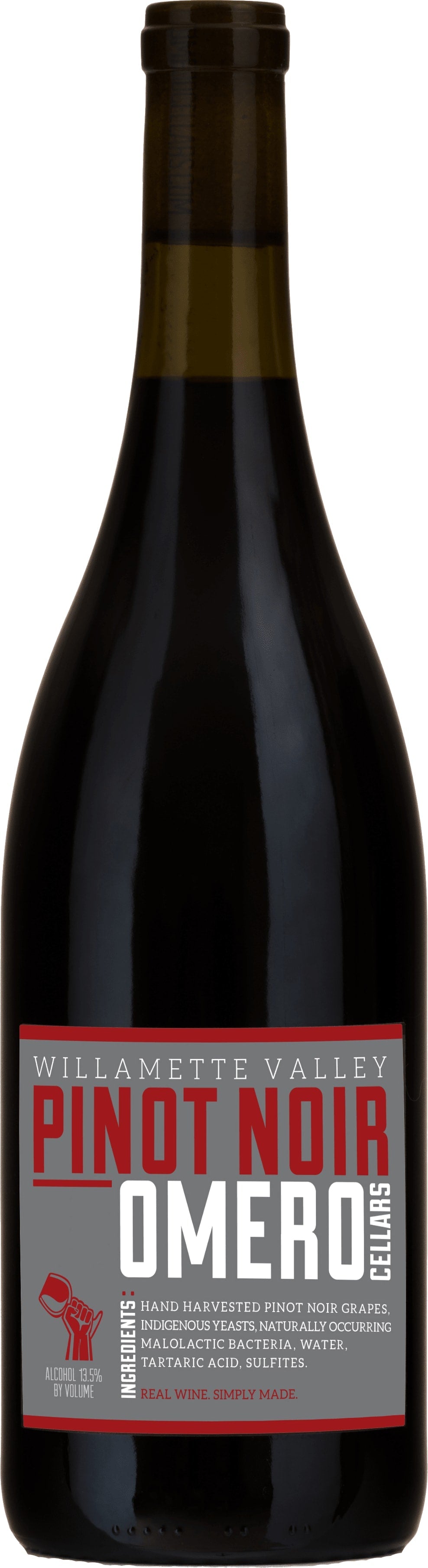 Omero Pinot Noir Willamette Valley 2018 75cl - Just Wines UK