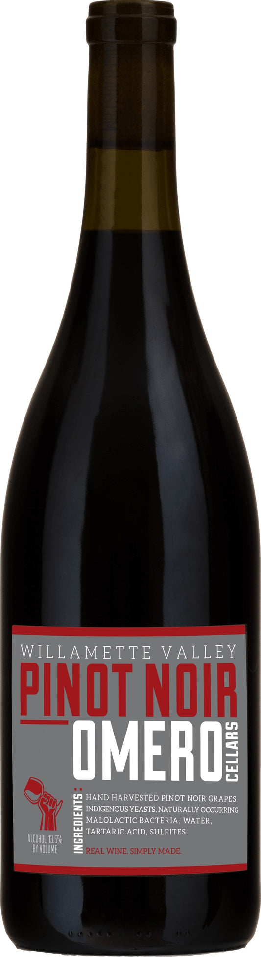 Omero Pinot Noir Willamette Valley 2018 75cl - Just Wines UK