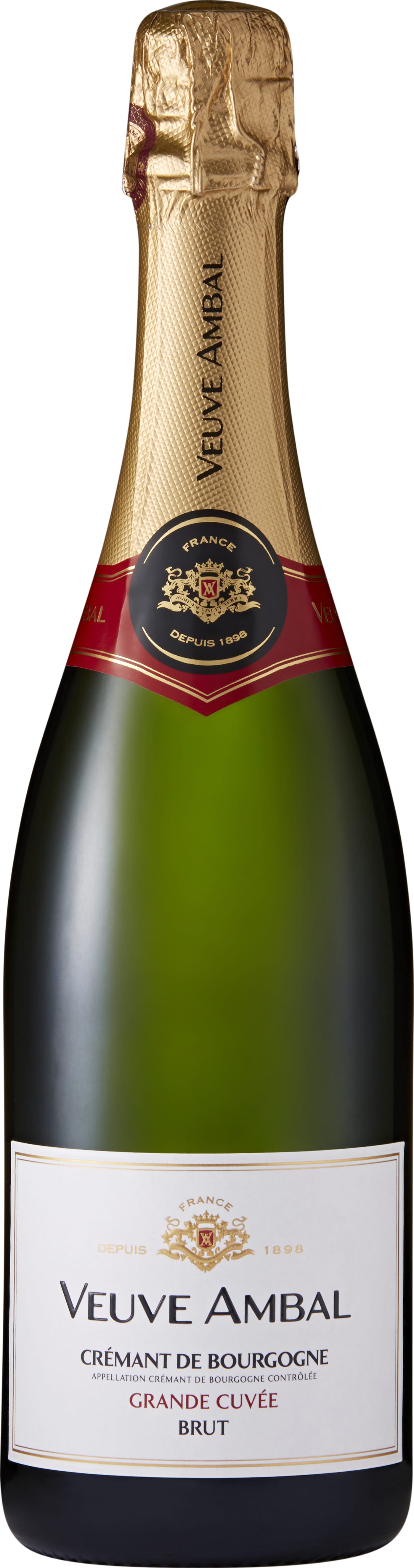 Veuve Ambal Cremant de Bourgogne Brut, Grande Cuvee 75cl NV - Just Wines UK 