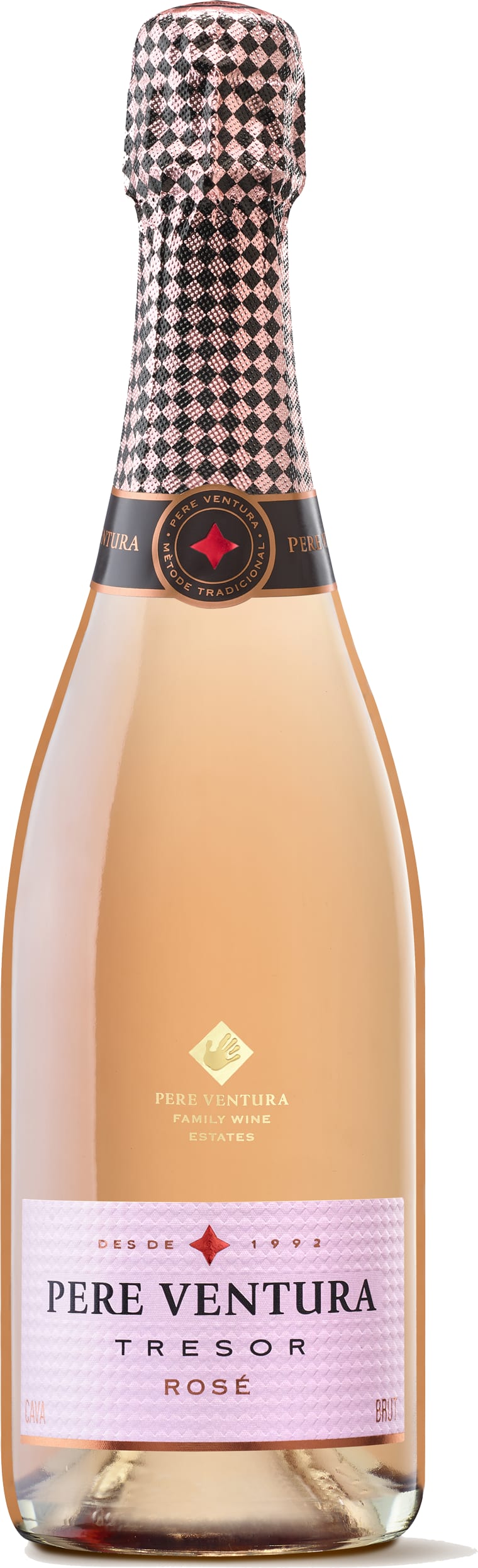 Pere Ventura Tresor Rosado Cava 75cl NV - Just Wines UK