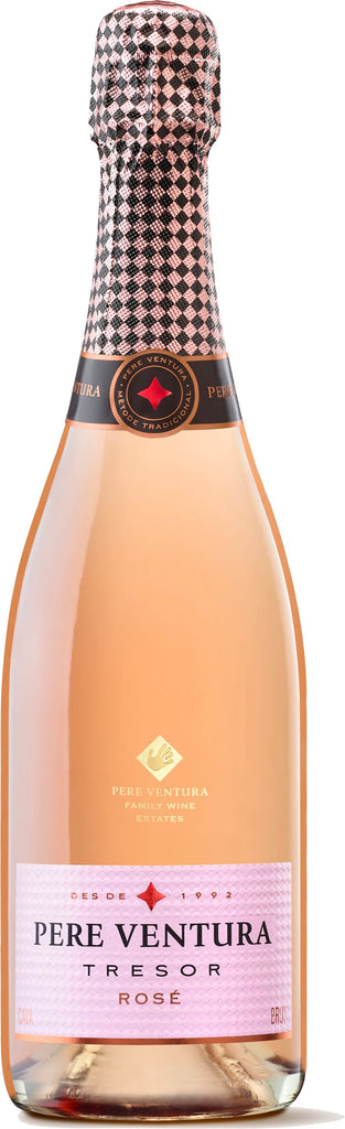 Pere Ventura Tresor Rosado Cava 75cl NV - Just Wines UK