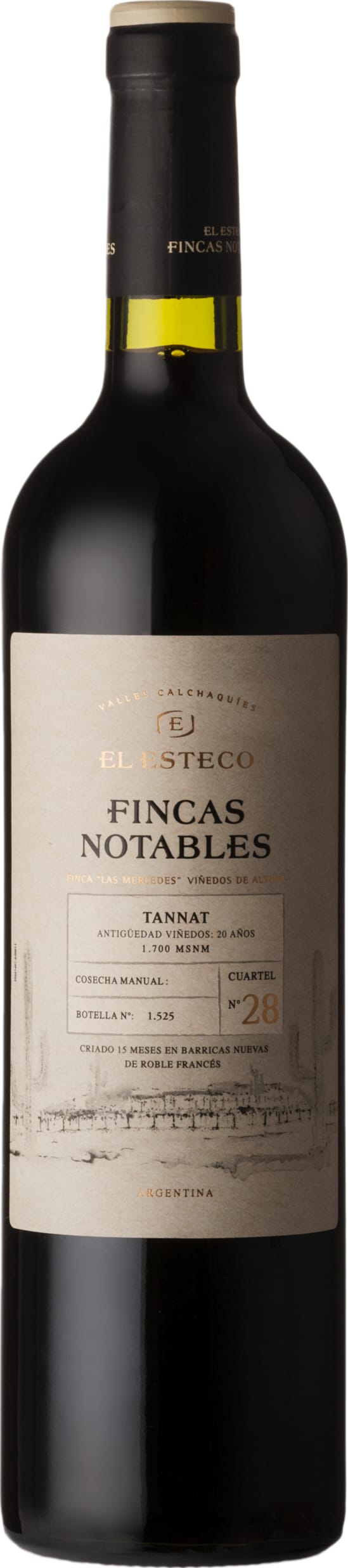 El Esteco Finca Notables Tannat 2020 75cl - Just Wines UK
