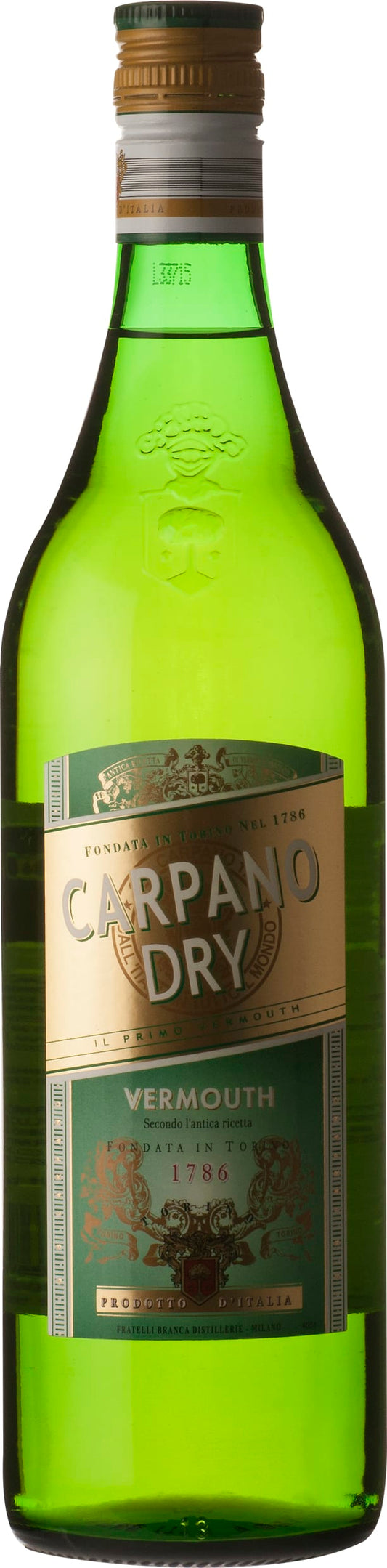 Carpano Dry Vermouth 100cl NV - Just Wines UK