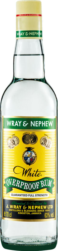 Wray and Nephew Overproof Rum 70cl NV - Just Wines UK