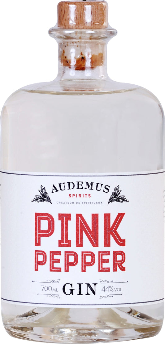 Audemus Pink Pepper Gin Original 70cl NV - Just Wines UK