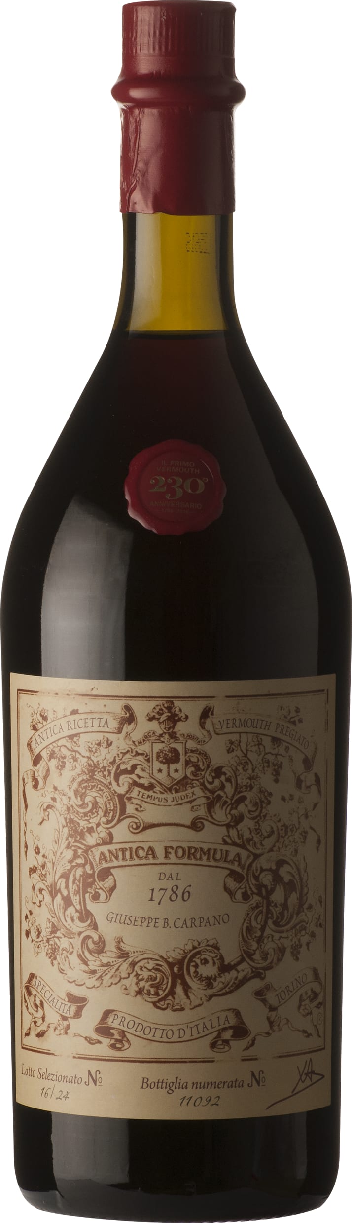 Carpano Antica Formula Vermouth 100cl 100cl NV - Just Wines UK