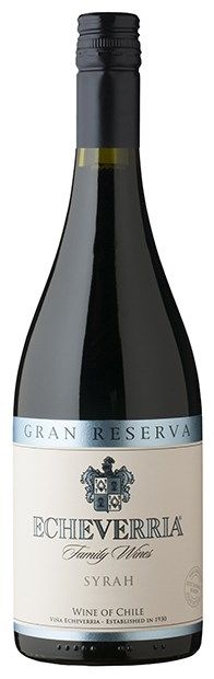 Vina Echeverria, Gran Reserva, Valle de Colchagua, Syrah 2019 75cl