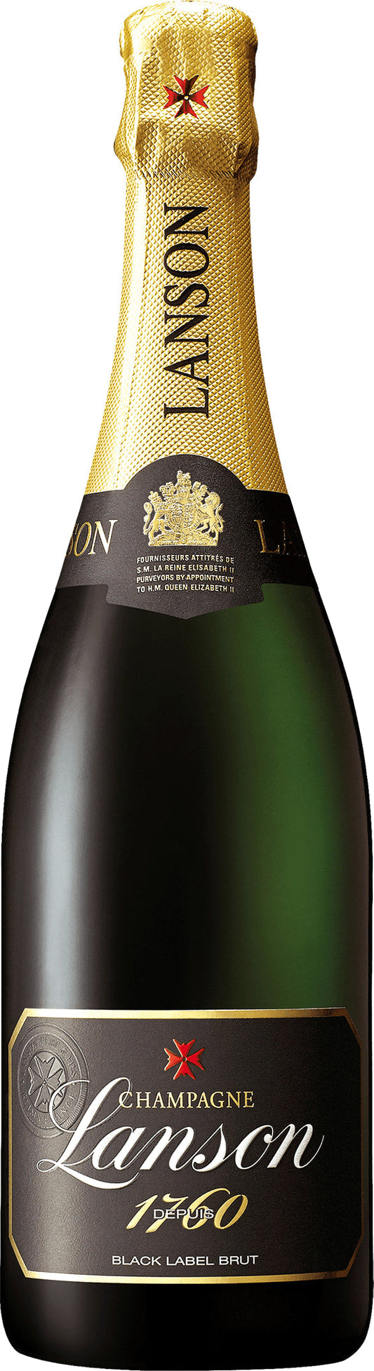 Lanson Black Label 75cl NV - Just Wines UK