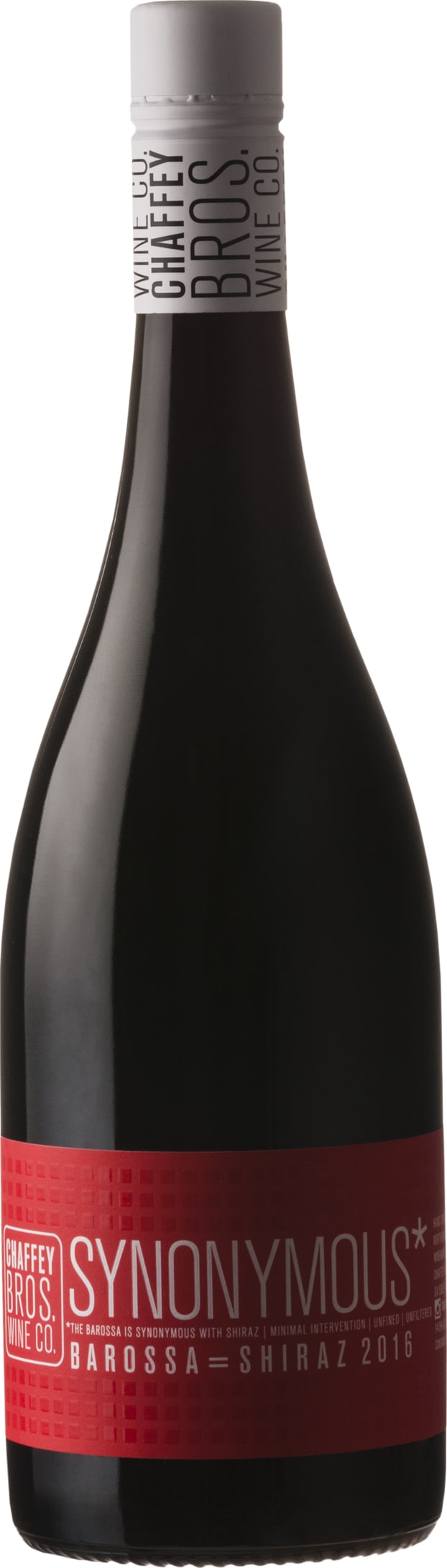 Chaffey Bros Wine Co Synonymous Shiraz 2020 75cl - Just Wines UK