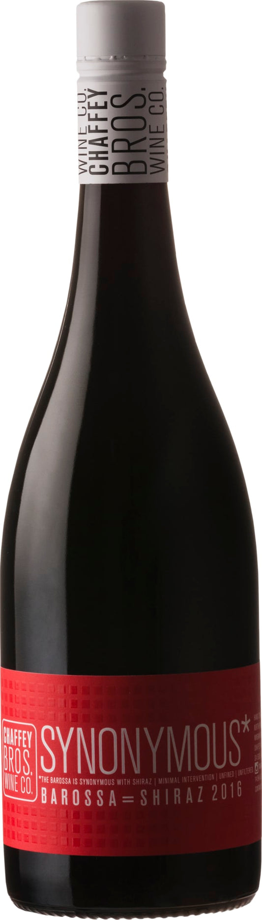 Chaffey Bros Wine Co Synonymous Shiraz 2021 75cl