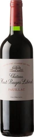Chateau Haut-Bages Liberal Pauillac, 5eme Cru Classe 2017 75cl - GREAT WINES DIRECT
