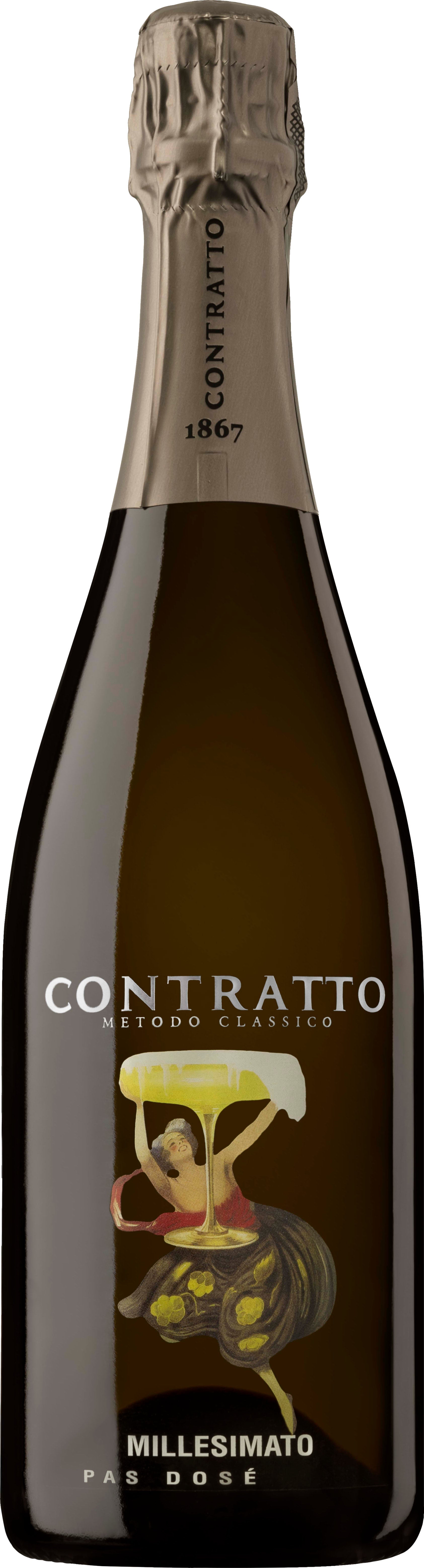 Contratto Millesimato Pas Dose 2020 75cl - Just Wines UK