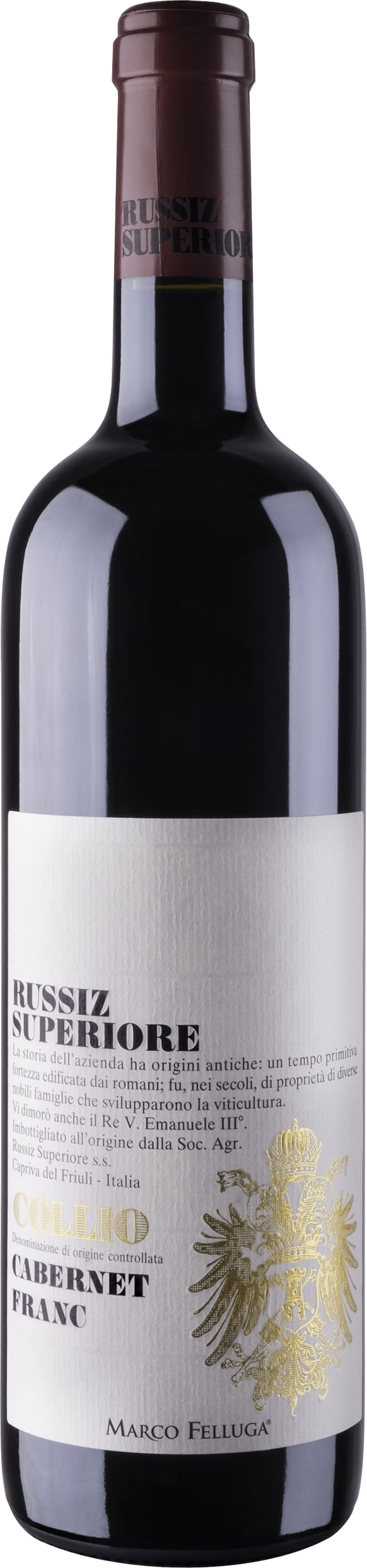 Russiz Superiore Cabernet Franc, Collio 2021 75cl - Just Wines UK 