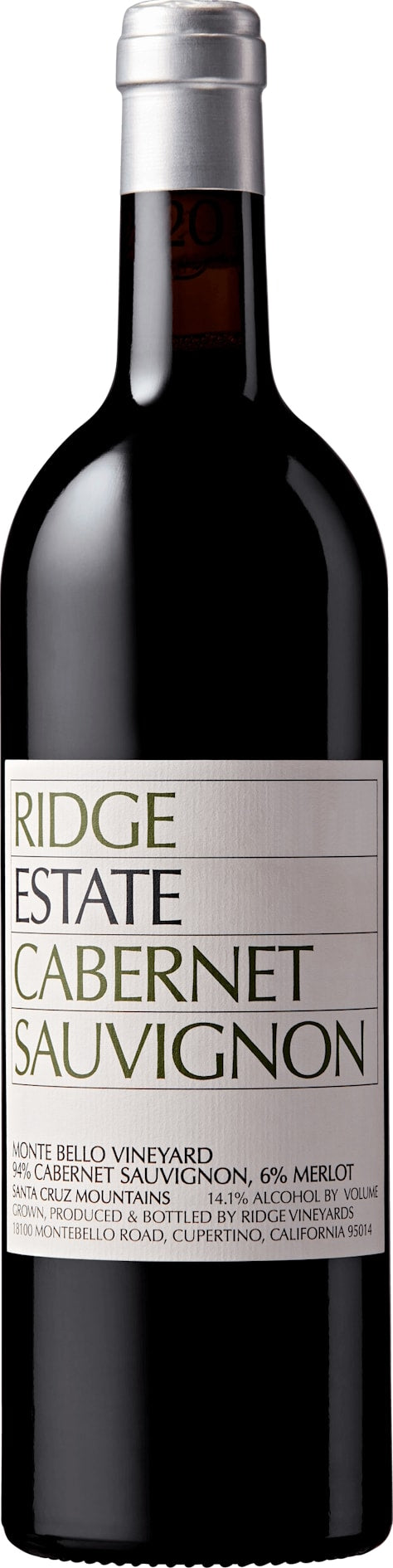 Ridge Estate Cabernet Sauvignon Magnum 2019 150cl - Just Wines UK
