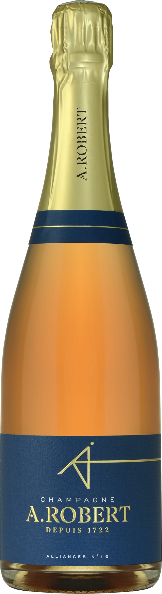 Champagne A Robert Alliances Rose 75cl NV - Just Wines UK