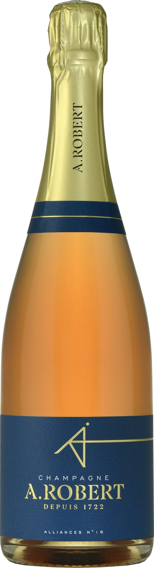 Champagne A Robert Alliances Rose 75cl NV - Just Wines UK