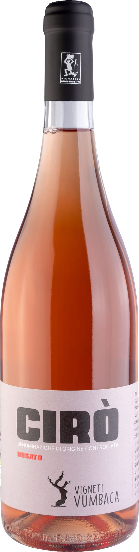 Vumbaca Giuseppe Ciro DOC Rosato Organic 2023 75cl - Just Wines UK
