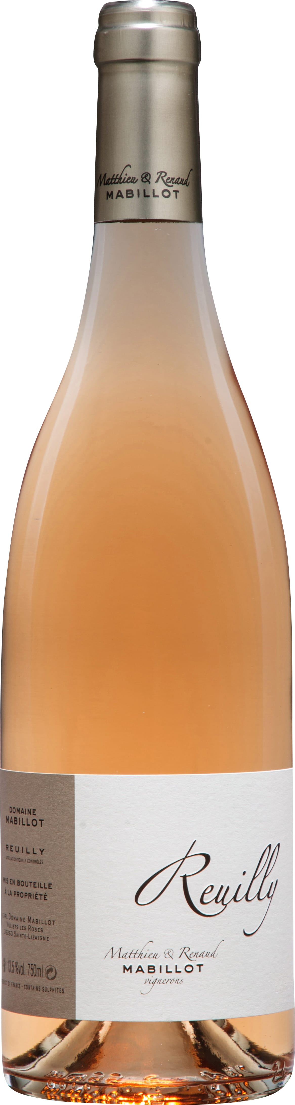 Domaine Mabillot Reuilly Rose Pinot Gris 2023 75cl - Just Wines UK