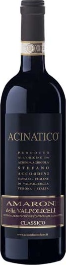 Accordini Amarone Classico DOCG Organic 2019 75cl - Just Wines UK