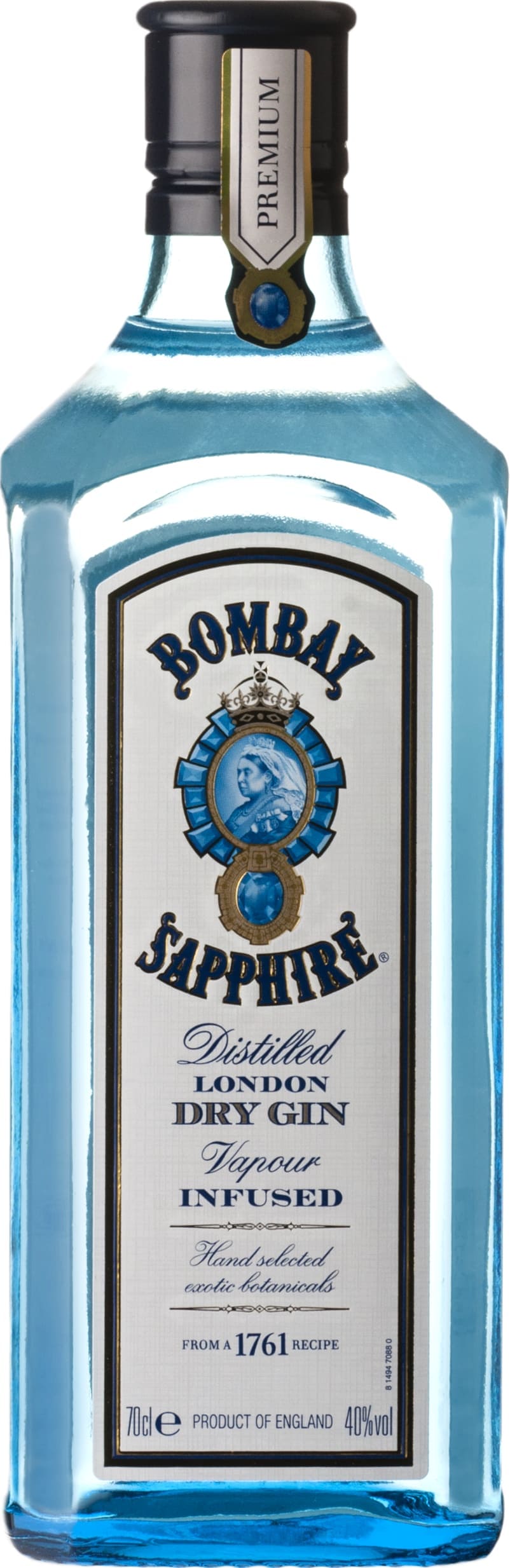 Bombay Sapphire Gin Bombay Sapphire Gin 70cl NV - Just Wines UK