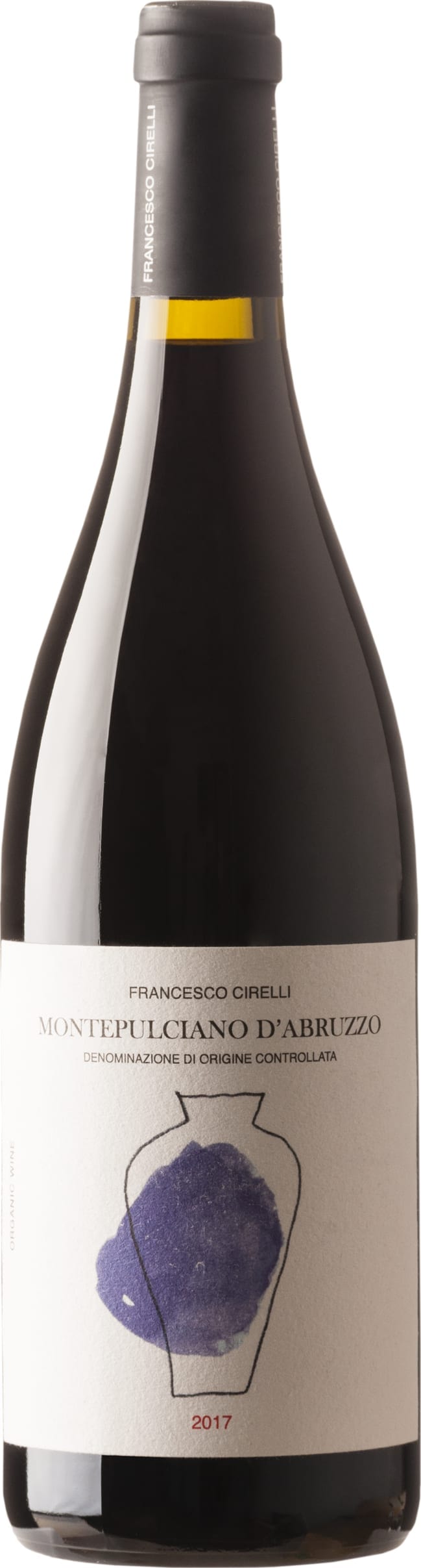 Francesco Cirelli Montepulciano d'Abruzzo DOC Organic 2022 75cl - Just Wines UK
