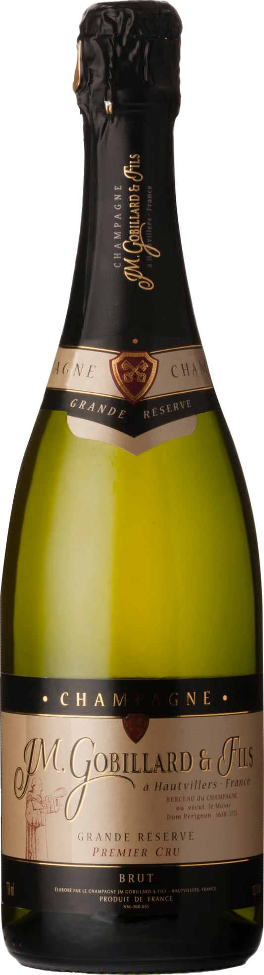 Gobillard Champagne Brut Grande Reserve Premier Cru Magnum 150cl NV - Just Wines UK
