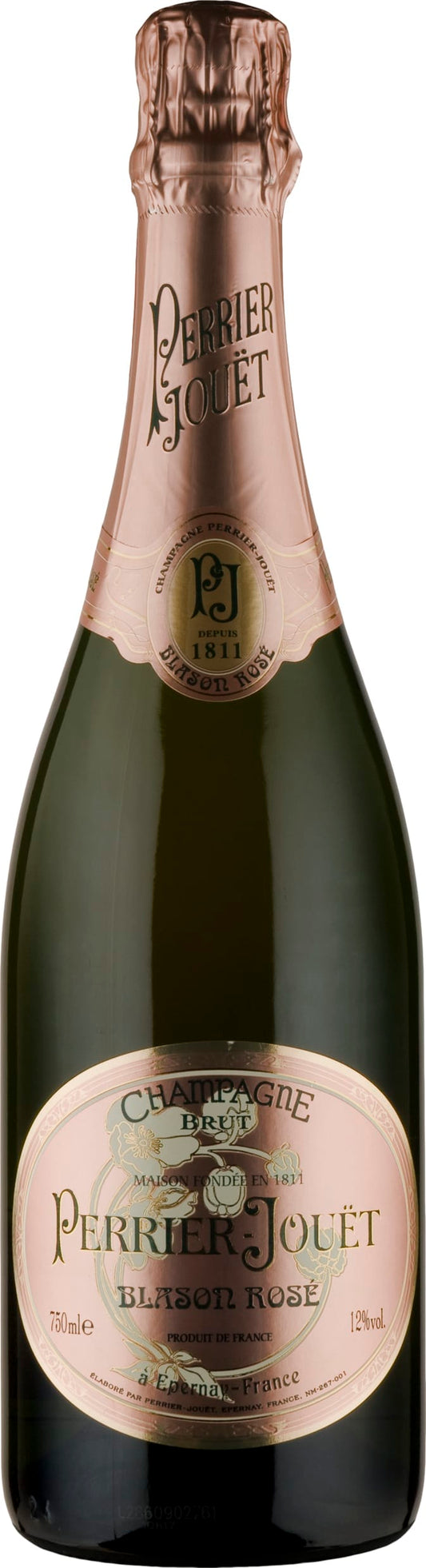 Perrier-Jouet Champagne Blason Rose Brut 75cl NV - Just Wines UK